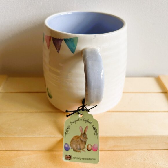 NWT Harvest Green Studio Easter Rabbit Mug Designed in England - Picture 5 of 14